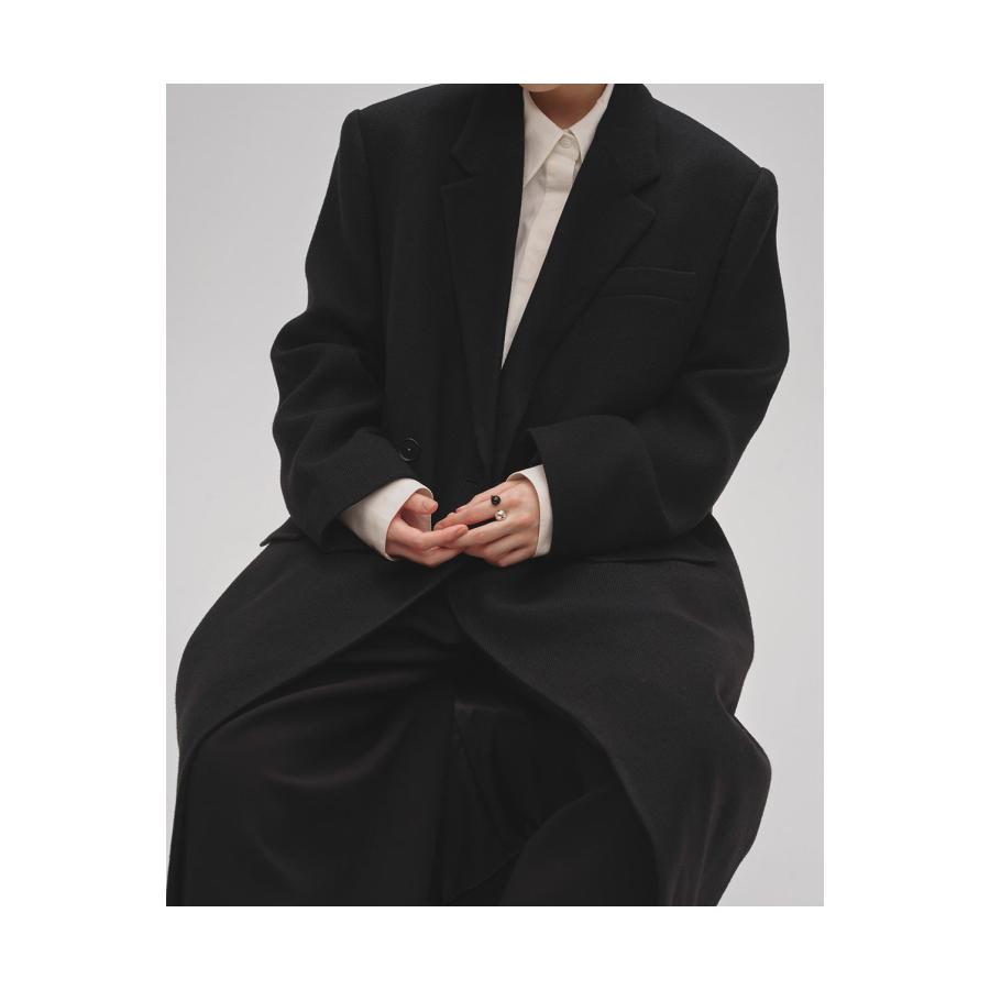 Wool 100% Chester Coat - BLACK (12520005) Todayful(トゥデイフル) | TODAYFUL | 11