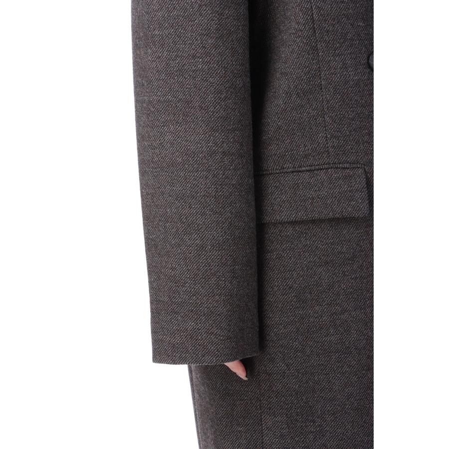 Wool 100% Chester Coat - DARK BROWN (12520005) Todayful(トゥデイフル) | TODAYFUL | 12