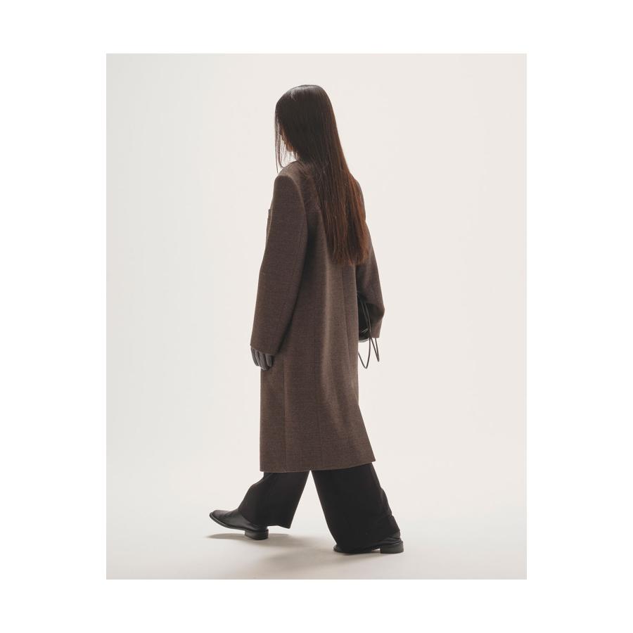 Wool 100% Chester Coat - DARK BROWN (12520005) Todayful(トゥデイフル) | TODAYFUL | 06