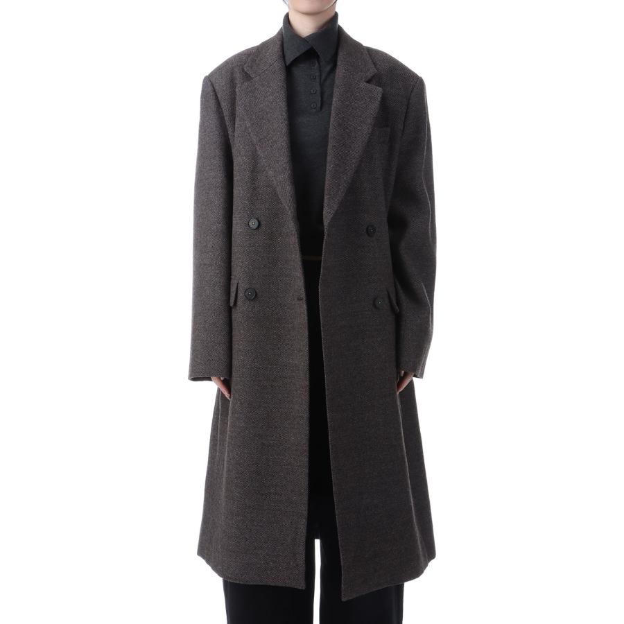 Wool 100% Chester Coat - DARK BROWN (12520005) Todayful(トゥデイフル) | TODAYFUL | 07