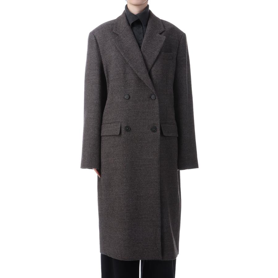 Wool 100% Chester Coat - DARK BROWN (12520005) Todayful(トゥデイフル) | TODAYFUL | 08