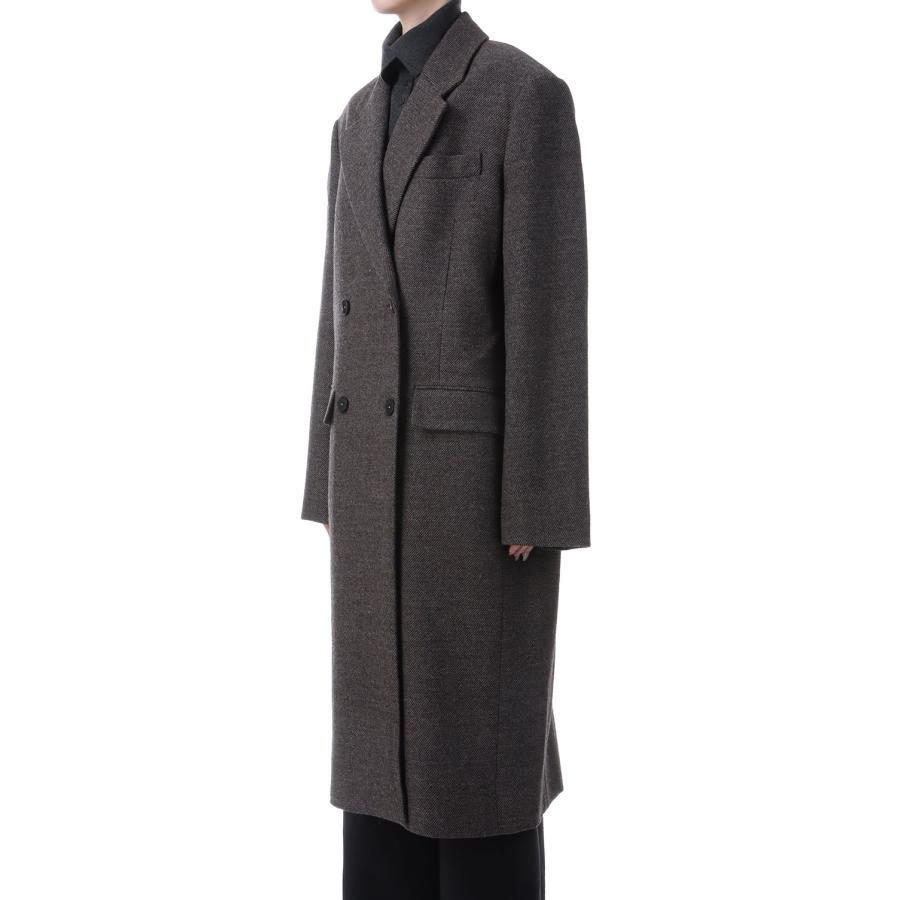 Wool 100% Chester Coat - DARK BROWN (12520005) Todayful(トゥデイフル) | TODAYFUL | 09
