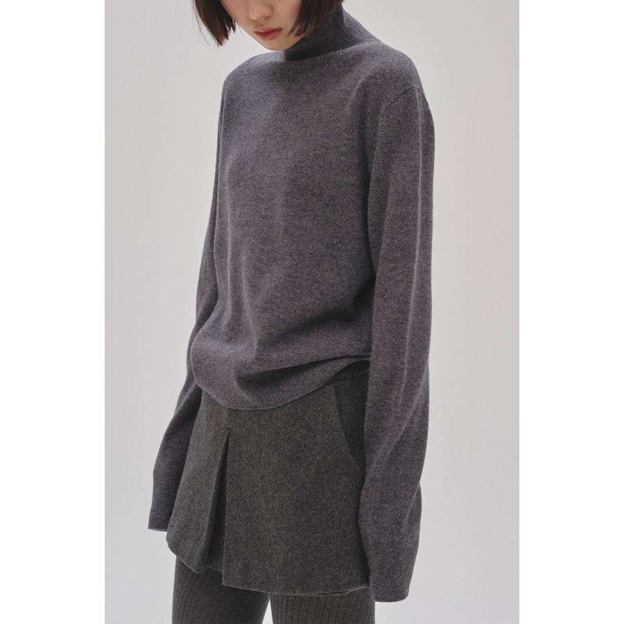 【SALE】Wool Cashmere Turtle Knit - GRAY (12520537) Todayful(トゥデイフル) | TODAYFUL | 05