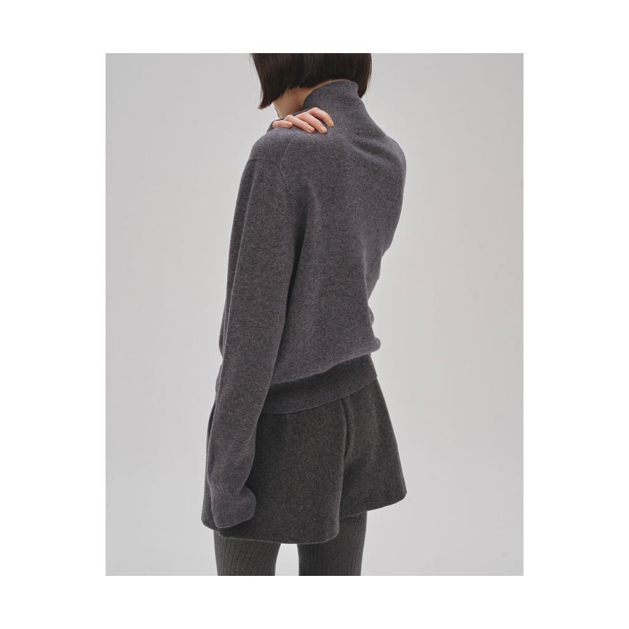 Wool Cashmere Turtle Knit - GRAY (12520537) Todayful(トゥデイフル) | TODAYFUL | 08