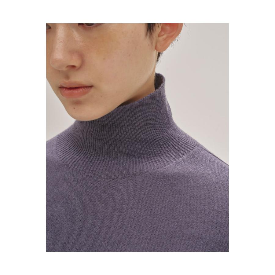 【SALE】Wool Cashmere Turtle Knit - S/BLUE (12520537) Todayful(トゥデイフル) | TODAYFUL | 06