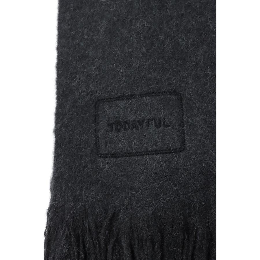 Brashed Volume Stole - CHARCOAL GRAY (12521033) Todayful(トゥデイフル) | TODAYFUL | 01