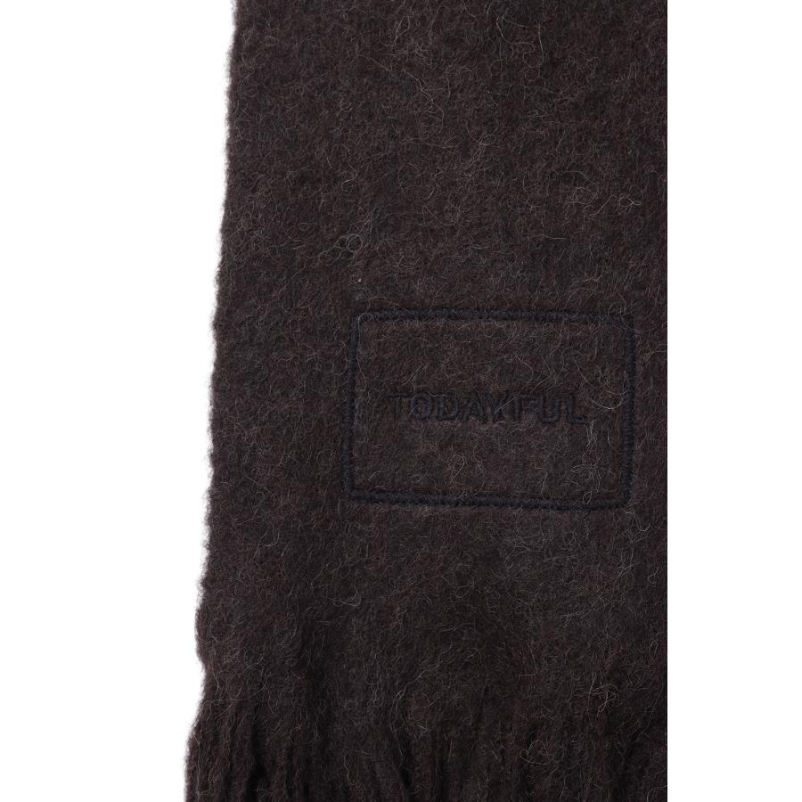 Brashed Volume Stole - DARK BROWN (12521033) Todayful(トゥデイフル) | TODAYFUL | 01