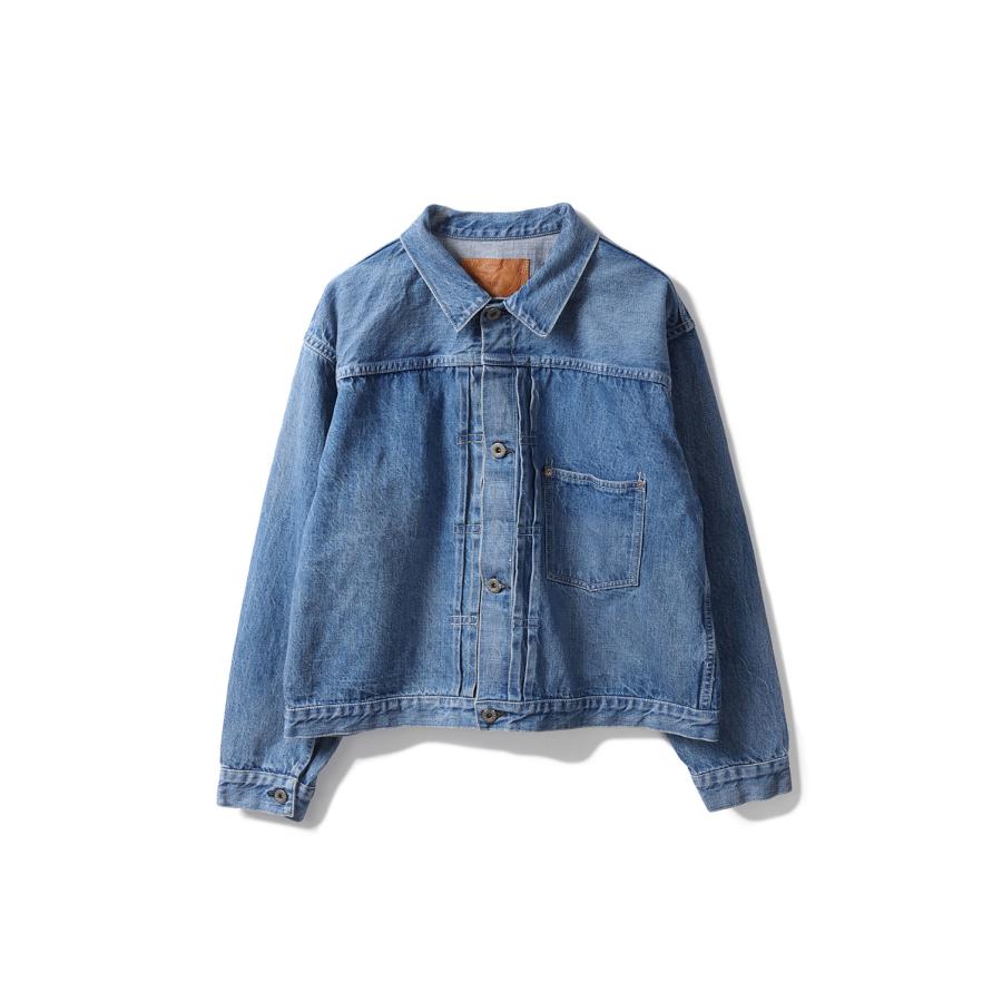 【P2倍】12oz Denim Jacket WWII Model - USED BLUE (RN29373246) Remi Relief(レミレリーフ) | 