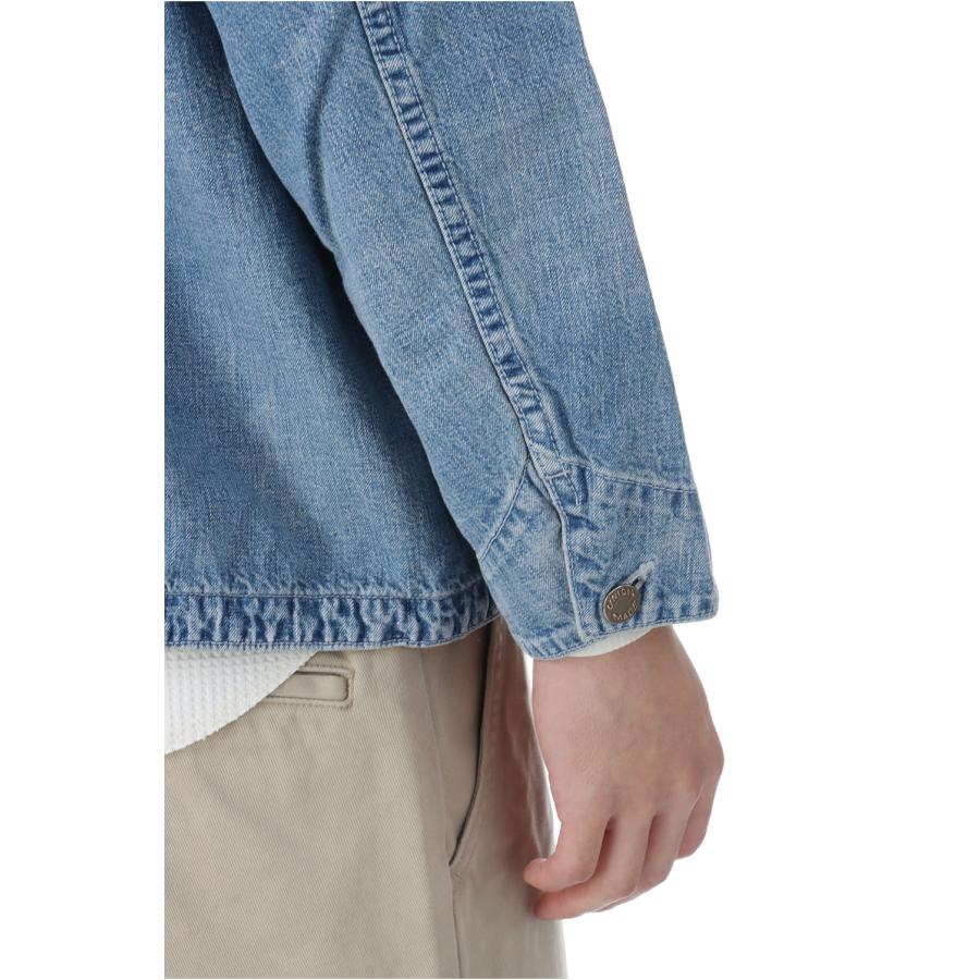 【SALE】9.5oz Nepped Denim Coverall - USED BLUE (RN29373250) Remi Relief(レミレリーフ) |  | 03