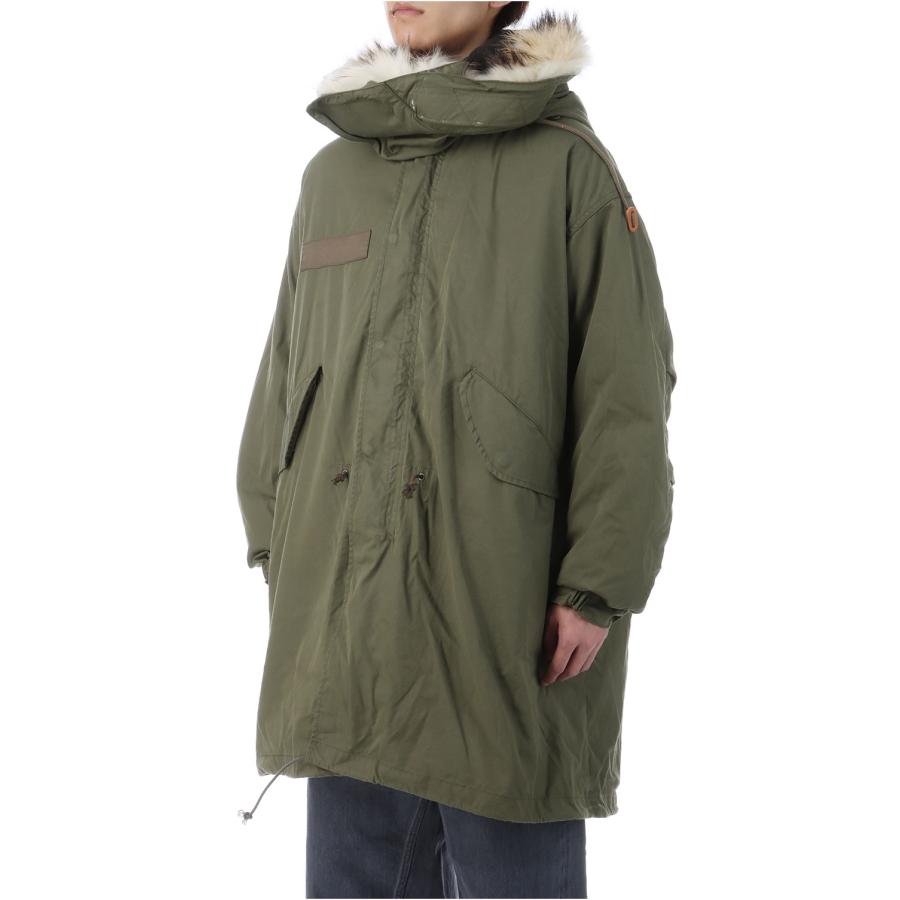 C/Ny Oxford Full-setted M-65 Coat - KHAKI (RN29373015) Remi Relief(レミレリーフ) |  | 01