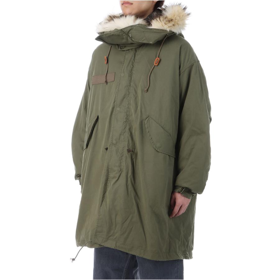C/Ny Oxford Full-setted M-65 Coat - KHAKI (RN29373015) Remi Relief(レミレリーフ) |  | 02