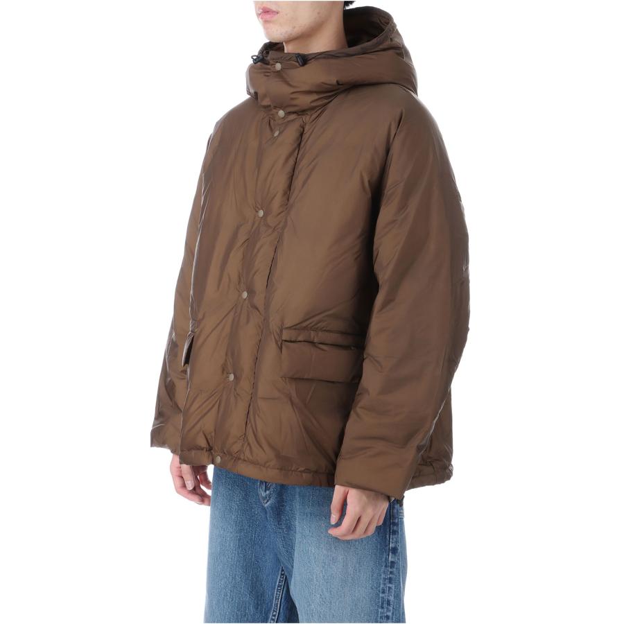 【P5倍】Super Light Nylon Hooded Outdoor Down Jacket - BROWN (RN29373002) Remi Relief(レミレリーフ) |  | 01