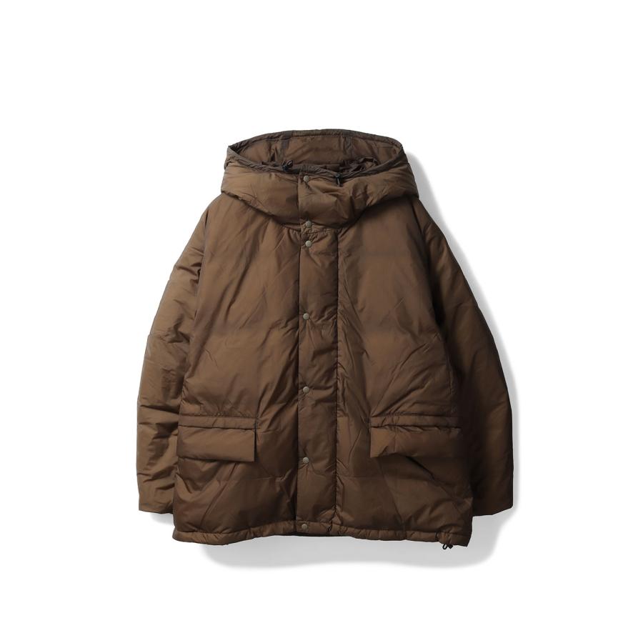【P5倍】Super Light Nylon Hooded Outdoor Down Jacket - BROWN (RN29373002) Remi Relief(レミレリーフ) |  | 06