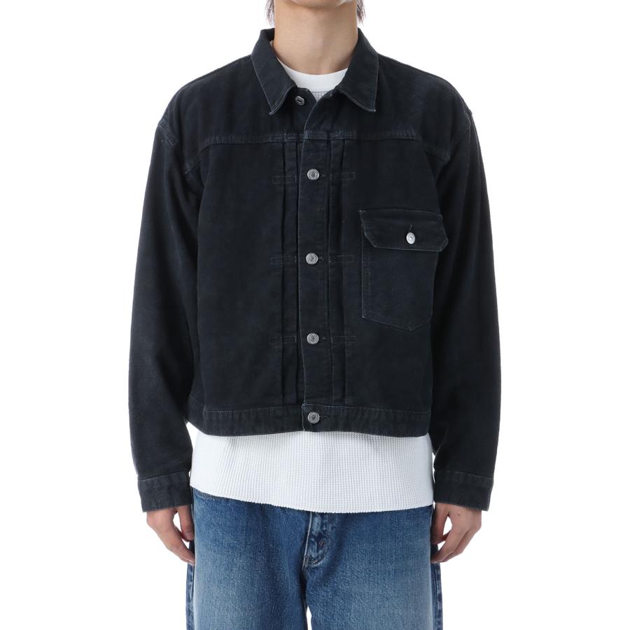 【P5倍】Mole Skin 1st Jacket - BLACK (RN29373041) Remi Relief(レミレリーフ) | 