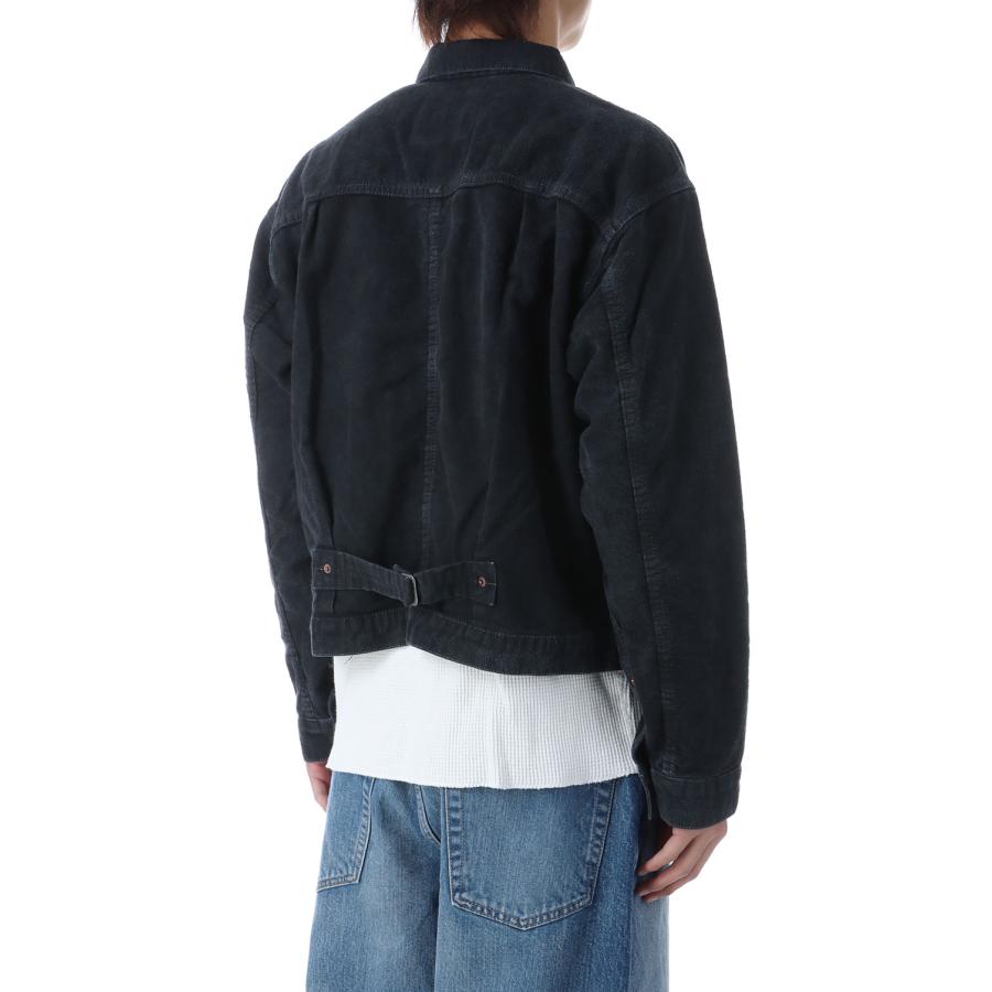 【P5倍】Mole Skin 1st Jacket - BLACK (RN29373041) Remi Relief(レミレリーフ) |  | 02