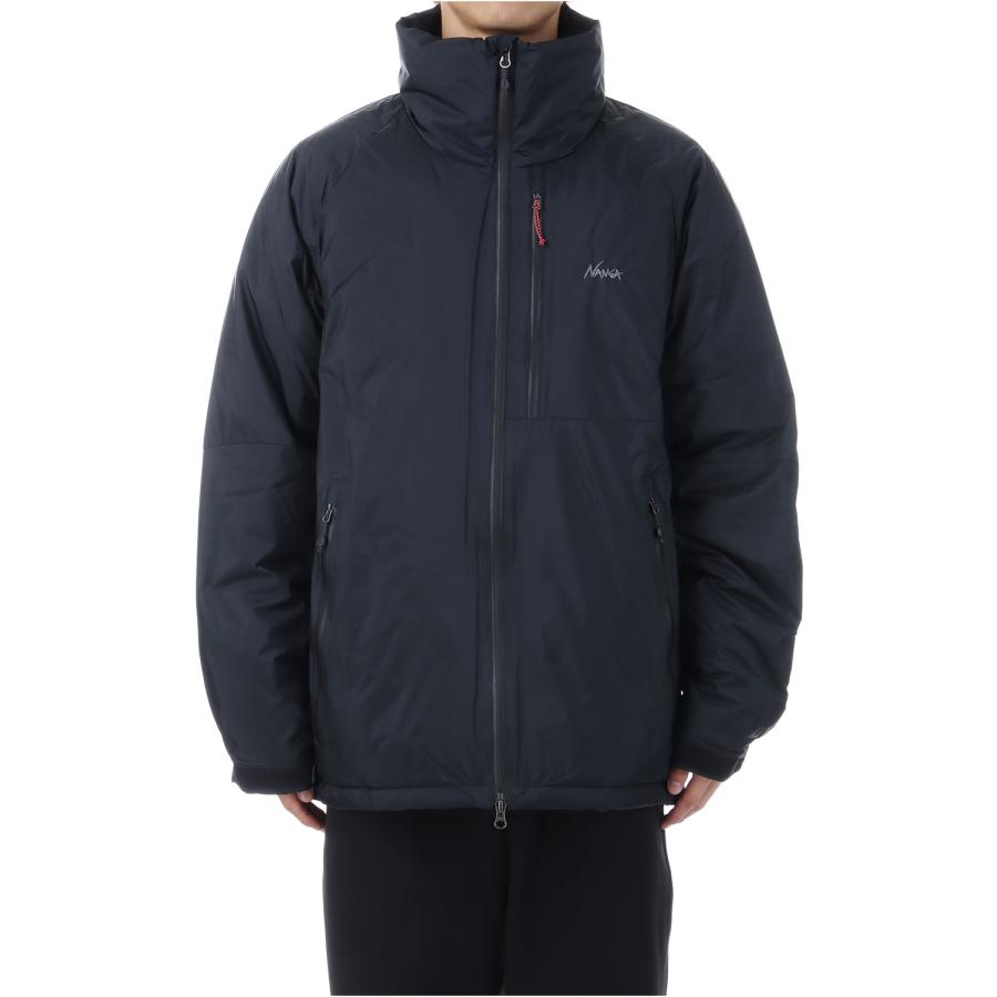 【P5倍 / SALE】AURORA TEX STAND COLLAR DOWN JACKET - BLACK (ND2441-1A002) NANGA(ナンガ) | 