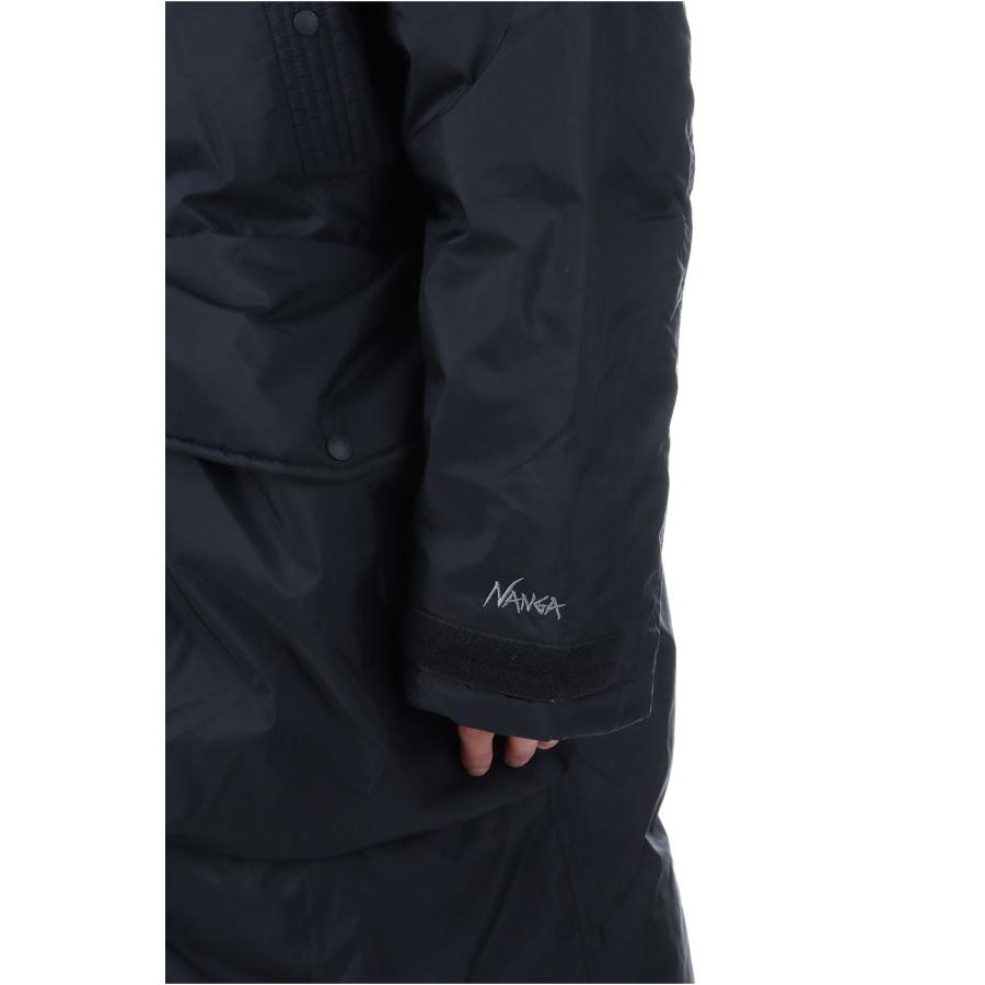 【P5倍 / SALE】AURORA TEX DOWN FIELD HALF COAT - BLACK (ND2441-1C006) NANGA(ナンガ) |  | 04