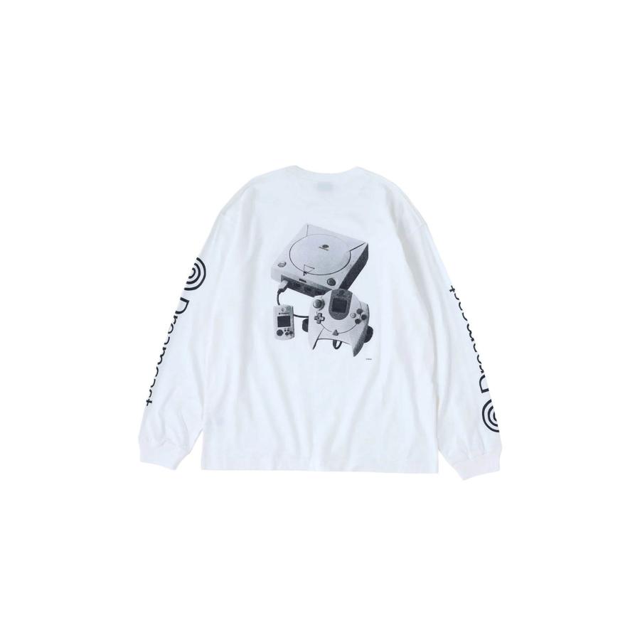 【P5倍 / SALE】Dreamcast(R) L/S Photo Tee - White (SD25F-CT10) SEDAN ALL PURPOSE(セダン オール パーパス) | 