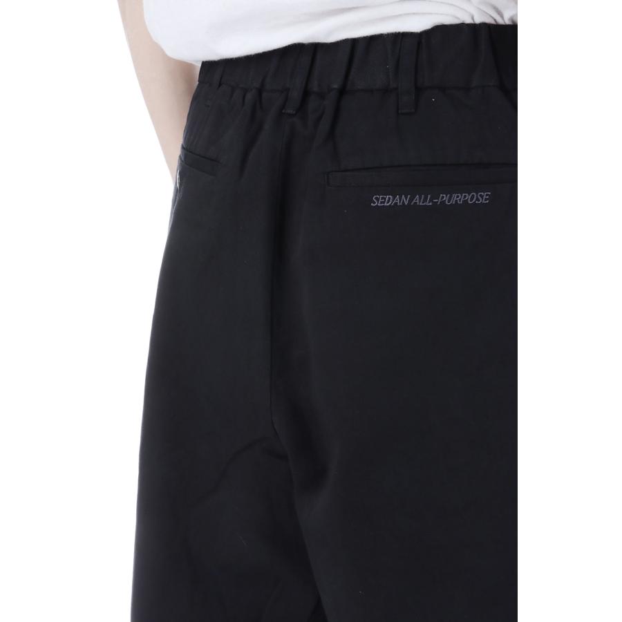 【P5倍 / SALE】Ventilation Chino Slacks - Vintage Black (SD25F-PT04) SEDAN ALL PURPOSE(セダン オール パーパス) |  | 03
