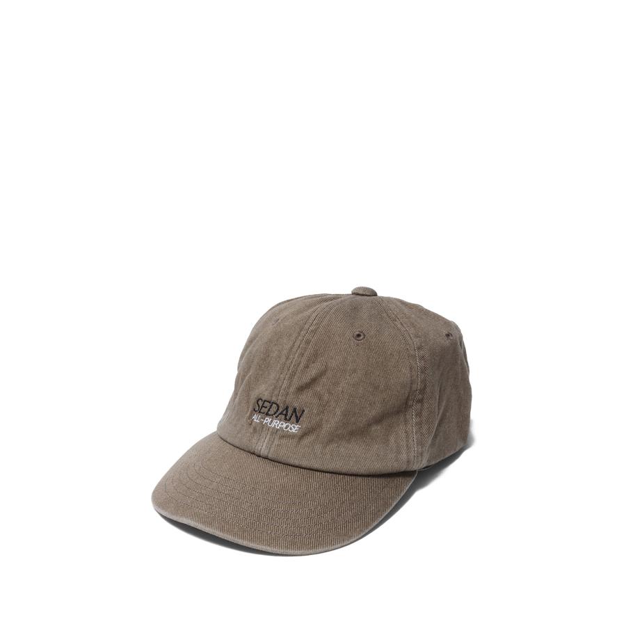 【P5倍 / SALE】OG Logo Vintage Washed Cap - Dark Khaki (SD25F-CP02) SEDAN ALL PURPOSE(セダン オール パーパス) | 