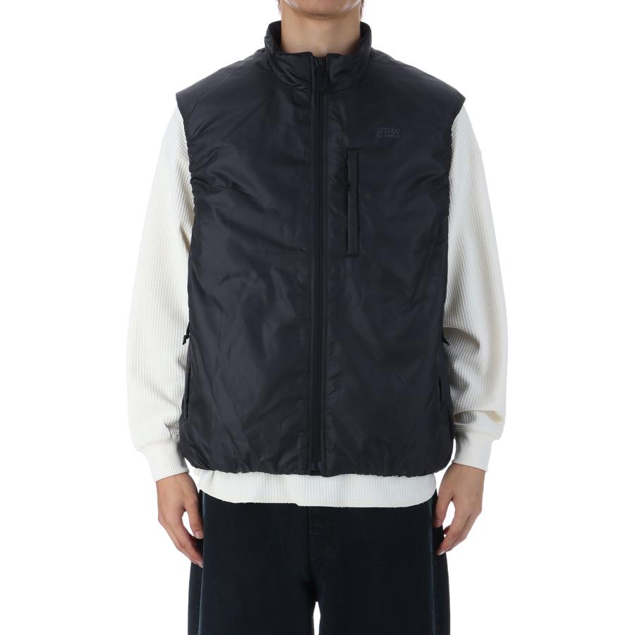 【P5倍 / SALE】Packable Puff Vest - Black (SD25F-JK01) SEDAN ALL PURPOSE(セダン オール パーパス) | 