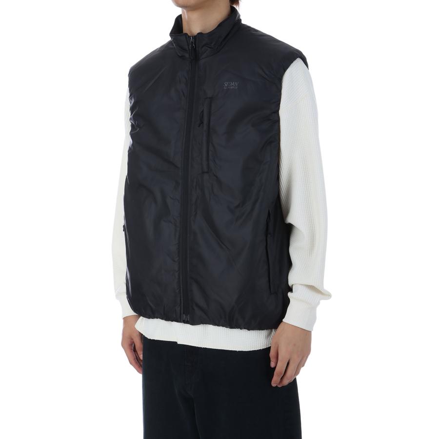 【P5倍 / SALE】Packable Puff Vest - Black (SD25F-JK01) SEDAN ALL PURPOSE(セダン オール パーパス) |  | 01