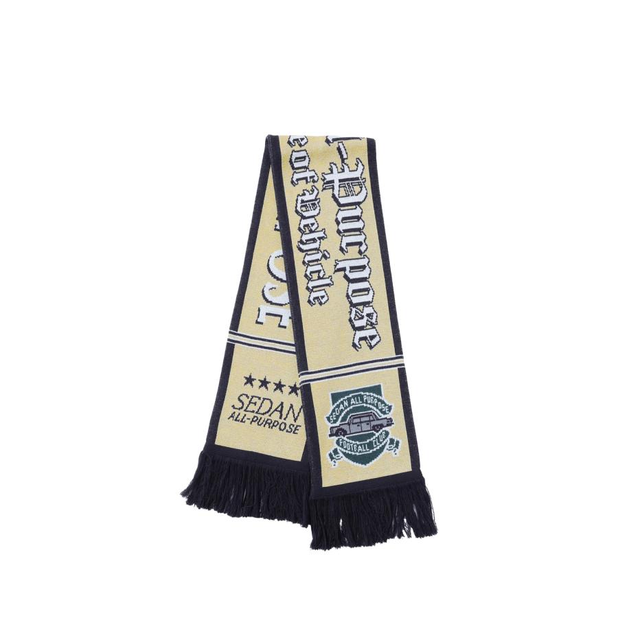 【P5倍 / SALE】Football Scarf - Ivory (SD25F-AC05) SEDAN ALL PURPOSE(セダン オール パーパス) | 
