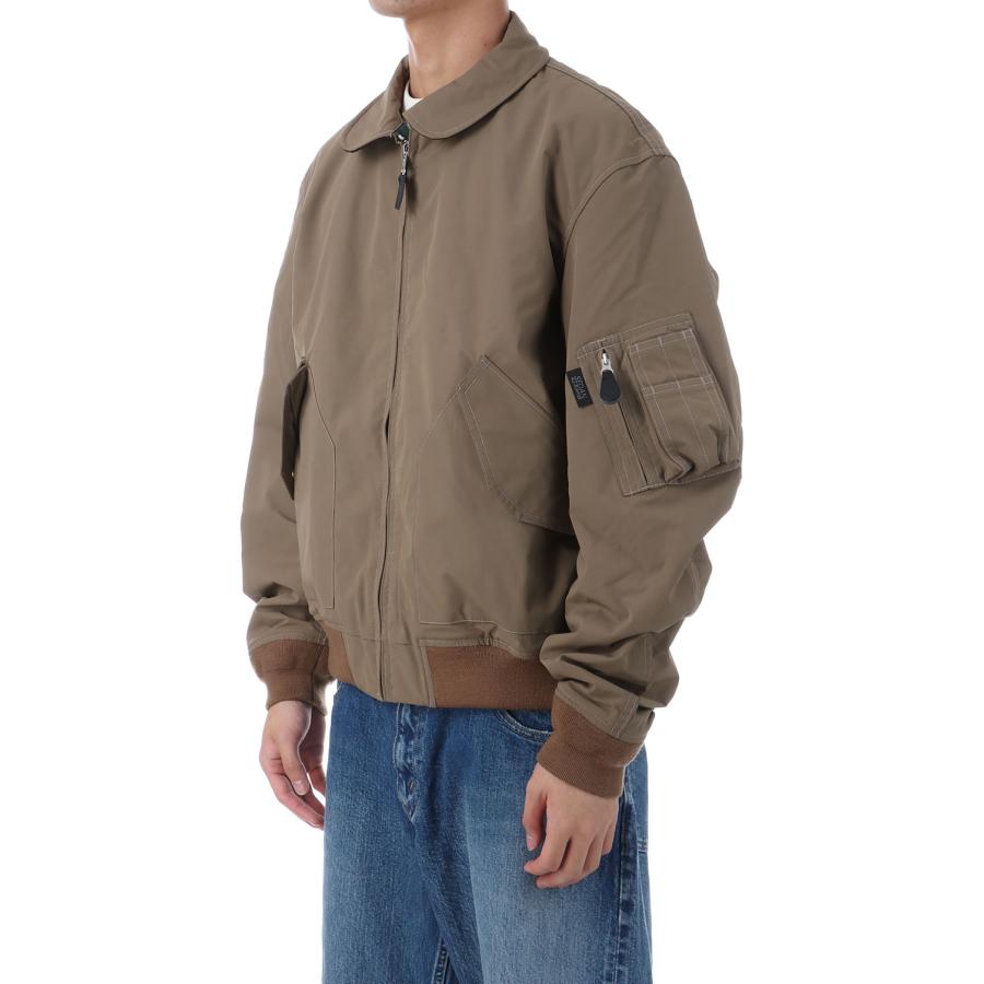 【P5倍 / SALE】Reversible Flight Jacket - Dark Khaki (SD25F-JK05) SEDAN ALL PURPOSE(セダン オール パーパス) |  | 01