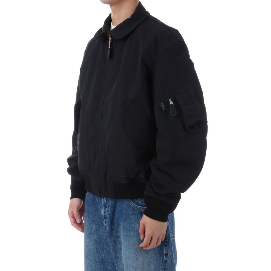 【P5倍 / SALE】Reversible Flight Jacket - Black (SD25F-JK05) SEDAN ALL PURPOSE(セダン オール パーパス) |  | 01