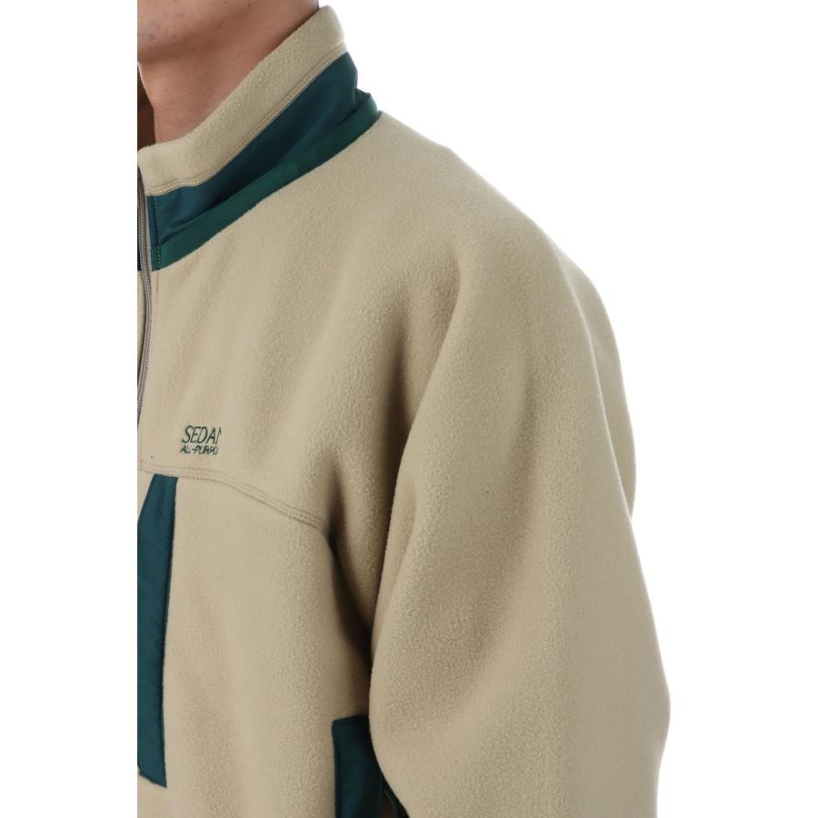 【P5倍 / SALE】Fleece Full Zip Jacket - Light Beige (SD25F-CT08) SEDAN ALL PURPOSE(セダン オール パーパス) |  | 03