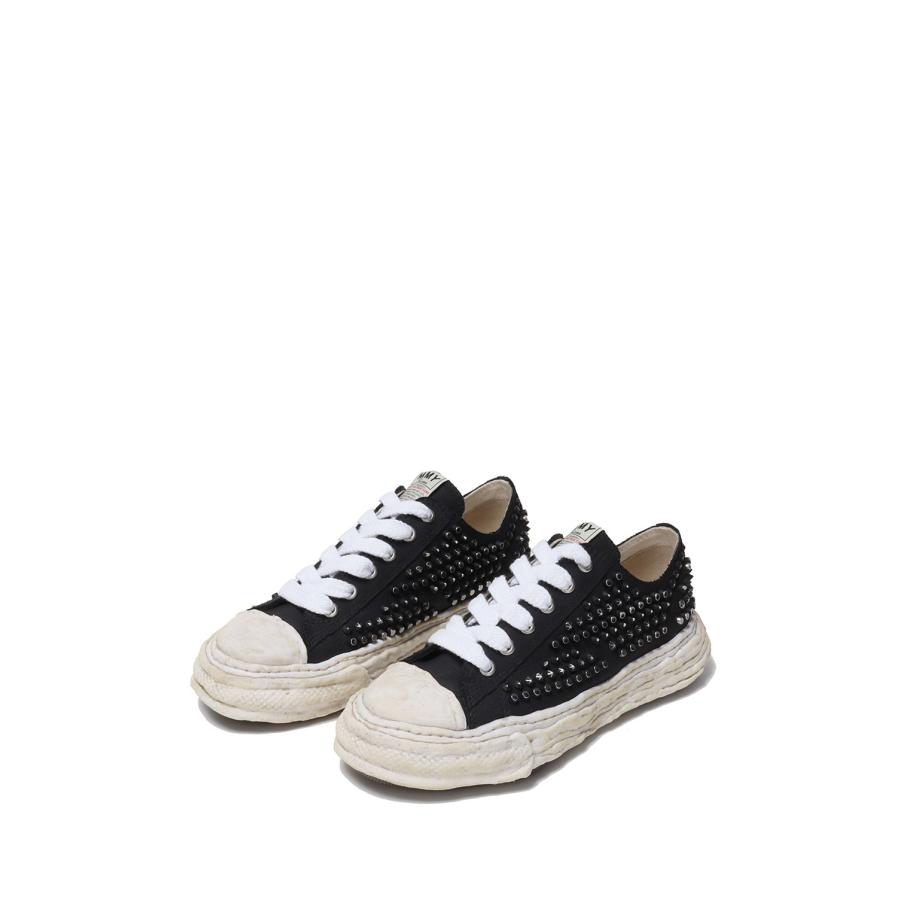 PETERSON 23/original sole studded paint canvas Low - BLACK (A15FW721) MIHARA YASUHIRO -Women(ミハラ ヤスヒロ) |  | 02