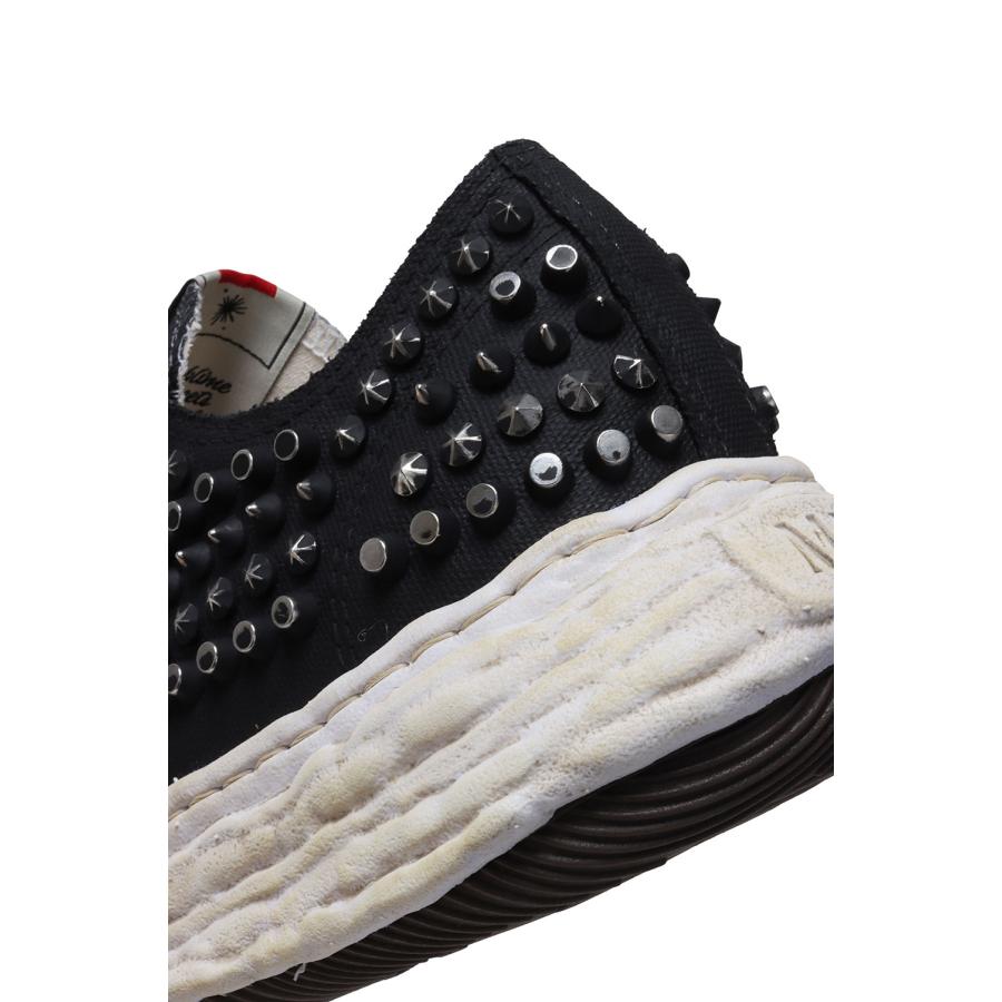 PETERSON 23/original sole studded paint canvas Low - BLACK (A15FW721) MIHARA YASUHIRO -Women(ミハラ ヤスヒロ) |  | 08