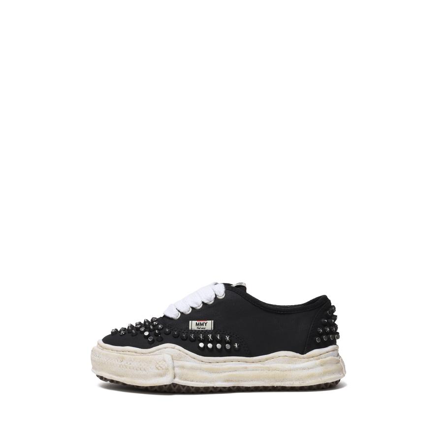 BAKER / original sole studded paint canvas Low -Top sneaker - BLACK (A15FW733) MIHARA YASUHIRO -Women(ミハラ ヤスヒロ) | 
