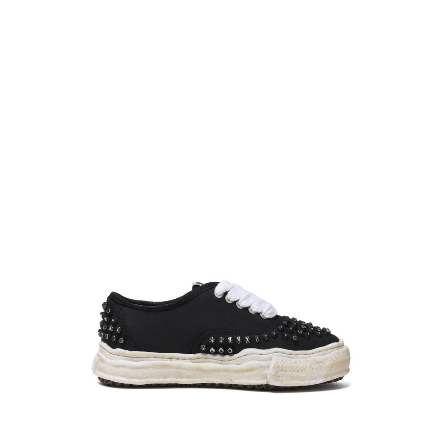 BAKER / original sole studded paint canvas Low -Top sneaker - BLACK (A15FW733) MIHARA YASUHIRO -Women(ミハラ ヤスヒロ) |  | 01