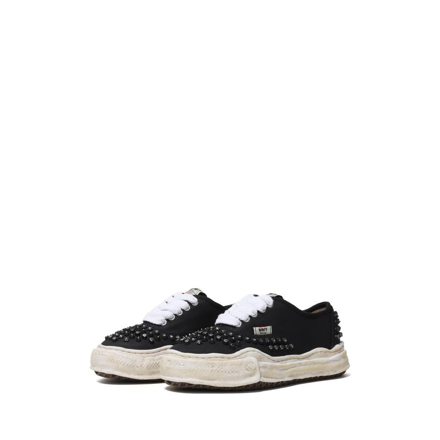 BAKER / original sole studded paint canvas Low -Top sneaker - BLACK (A15FW733) MIHARA YASUHIRO -Women(ミハラ ヤスヒロ) |  | 03