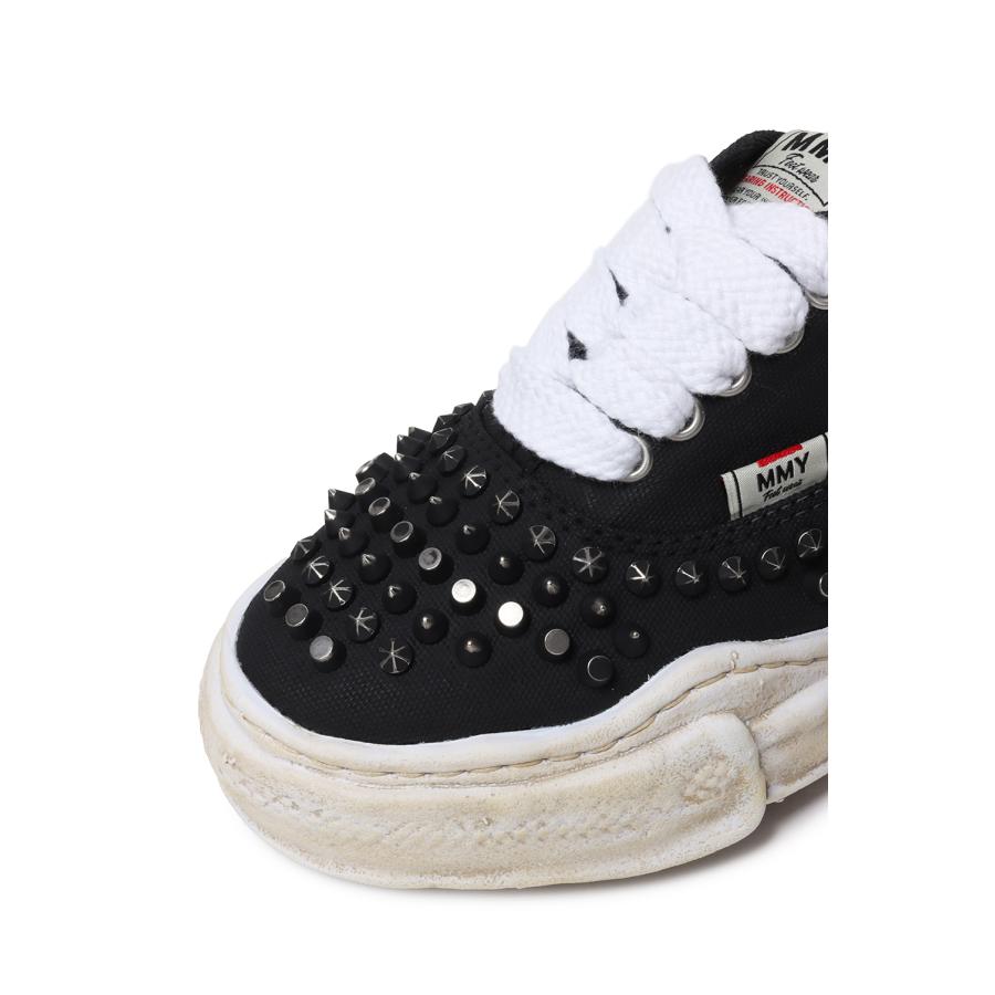BAKER / original sole studded paint canvas Low -Top sneaker - BLACK (A15FW733) MIHARA YASUHIRO -Women(ミハラ ヤスヒロ) |  | 05