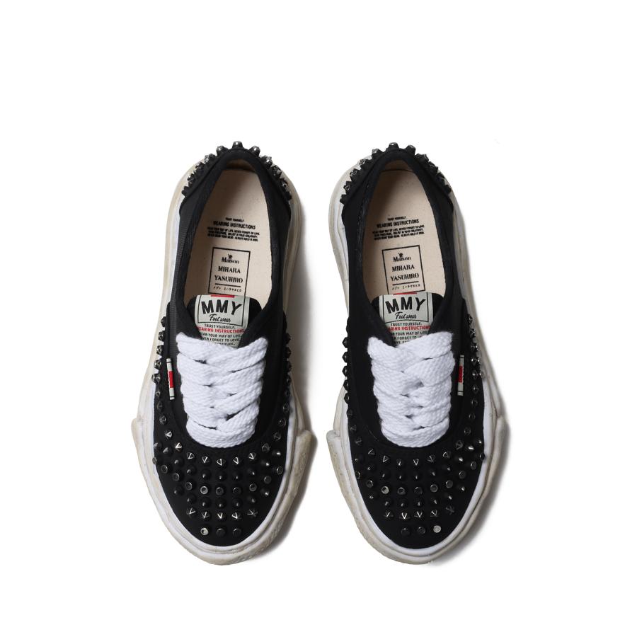 BAKER / original sole studded paint canvas Low -Top sneaker - BLACK (A15FW733) MIHARA YASUHIRO -Women(ミハラ ヤスヒロ) |  | 08