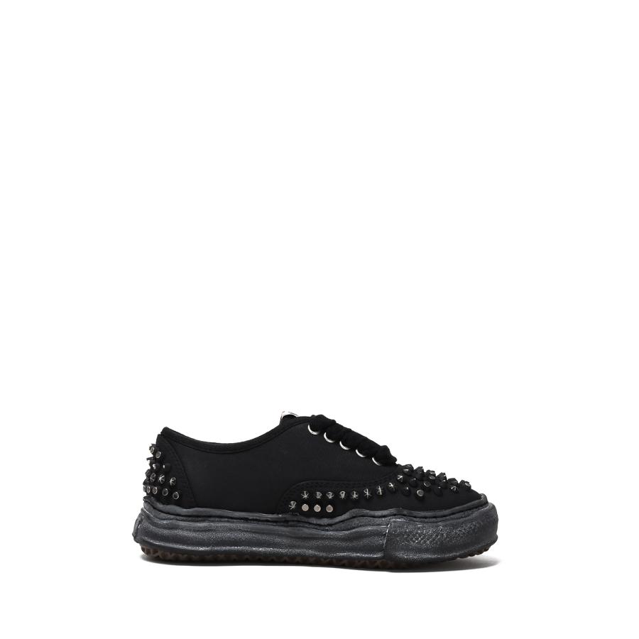BAKER / original sole studded paint canvas Low - BLK/BLK (A15FW733) MIHARA YASUHIRO -Women(ミハラ ヤスヒロ) |  | 01