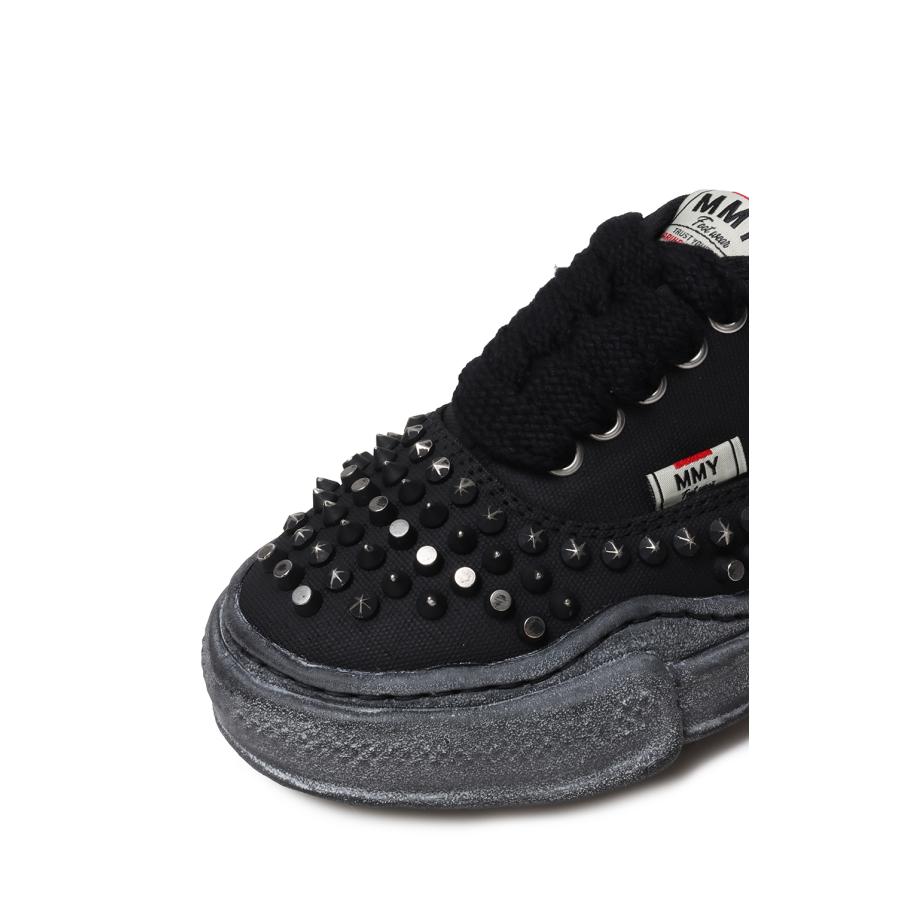 BAKER / original sole studded paint canvas Low - BLK/BLK (A15FW733) MIHARA YASUHIRO -Women(ミハラ ヤスヒロ) |  | 05