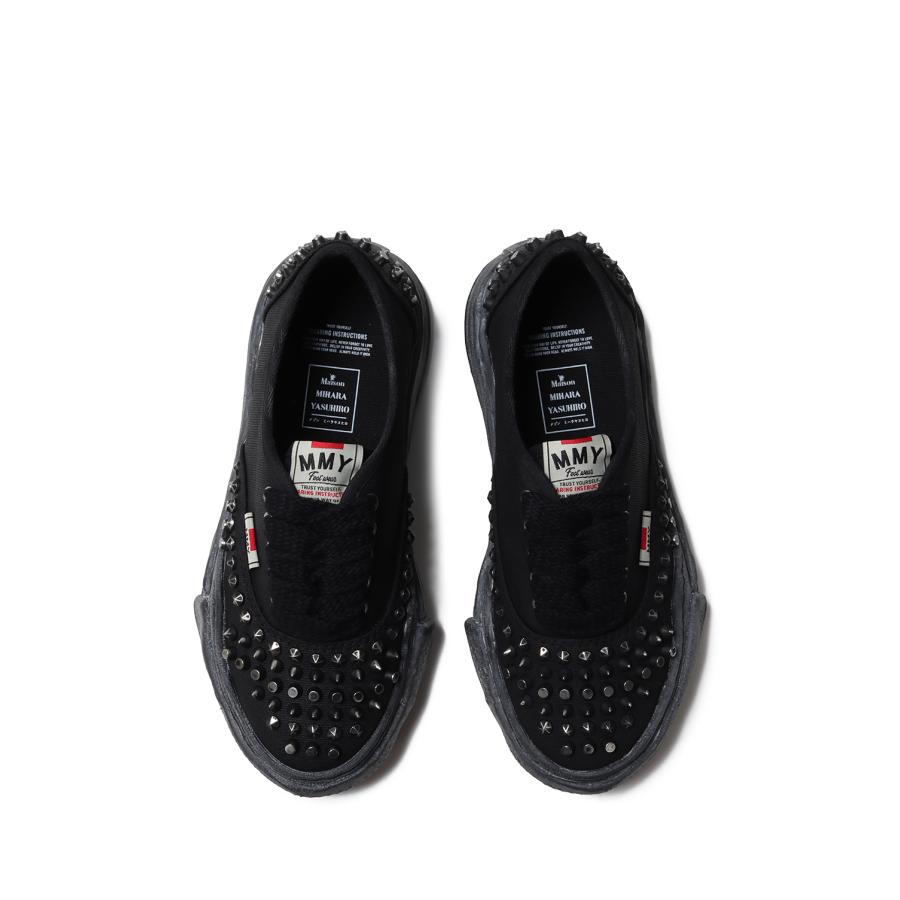 BAKER / original sole studded paint canvas Low - BLK/BLK (A15FW733) MIHARA YASUHIRO -Women(ミハラ ヤスヒロ) |  | 08