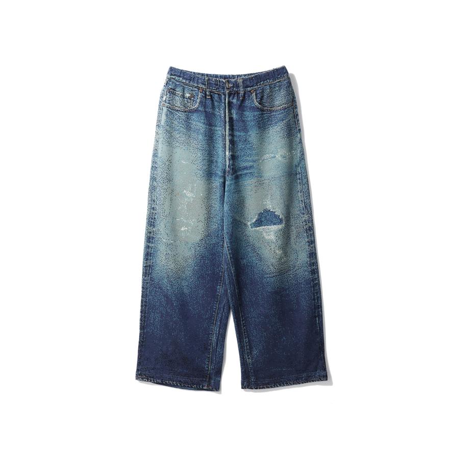【P2倍】Knit Denim Pants - Navy (25-2303) TOLQ(トルク) |  | 05
