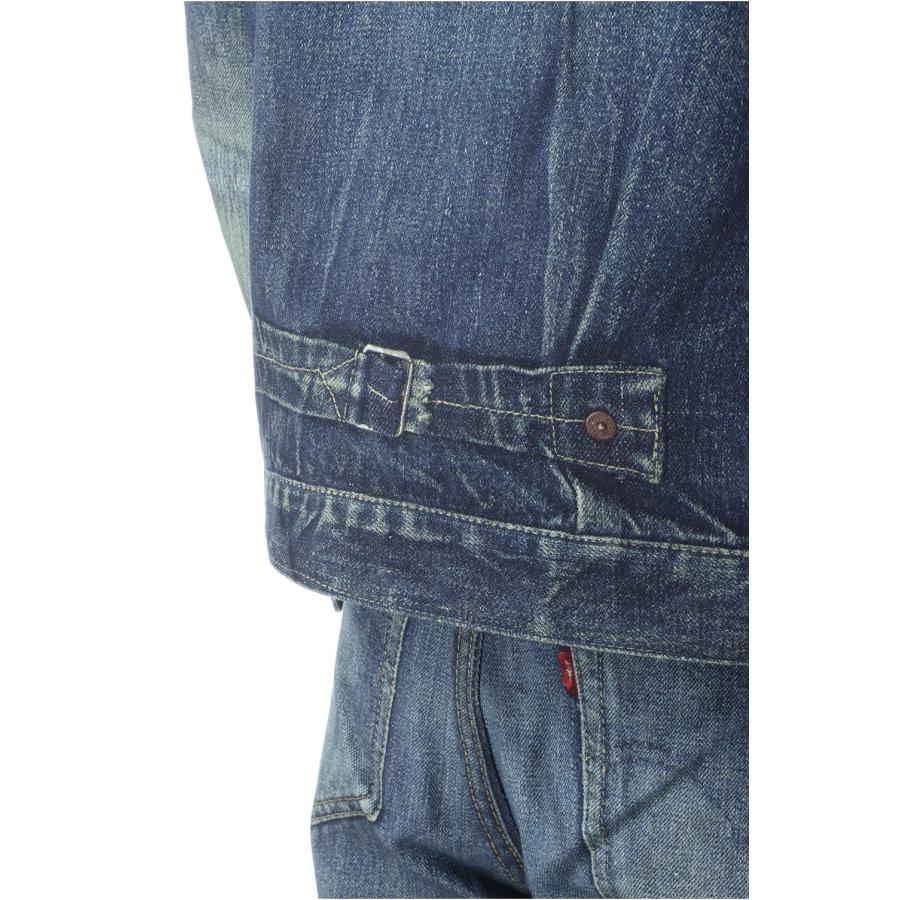 【SALE】Trompe l&amp;amp;amp;#039;oeil Denim Jacket - Navy (25-2104) TOLQ(トルク)の画像