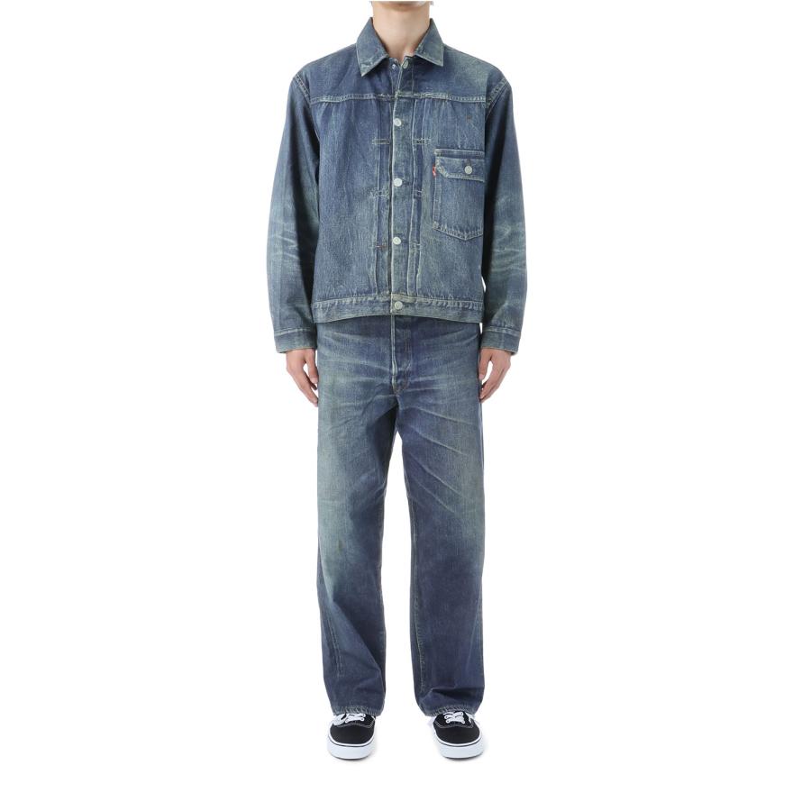 【SALE】Trompe l&amp;amp;amp;#039;oeil Denim Jacket - Navy (25-2104) TOLQ(トルク)の画像