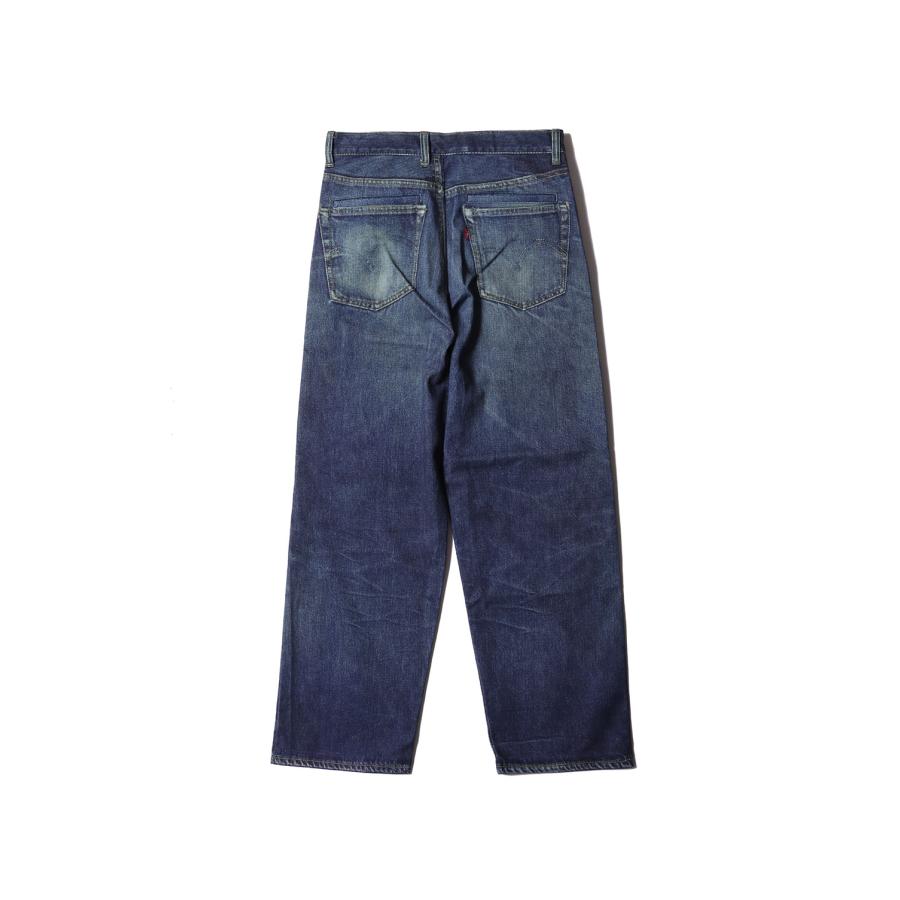 【P2倍】Trompe l'oeil Denim Pants - Navy (25-2302) TOLQ(トルク) |  | 01