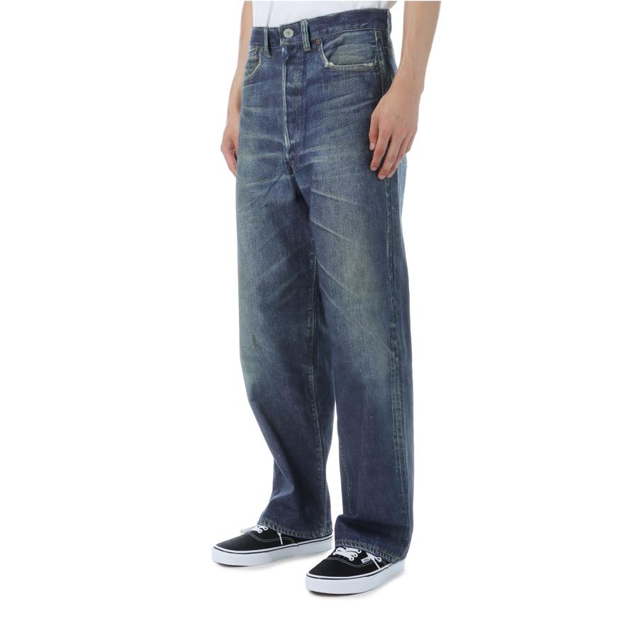 【P2倍】Trompe l'oeil Denim Pants - Navy (25-2302) TOLQ(トルク) |  | 03