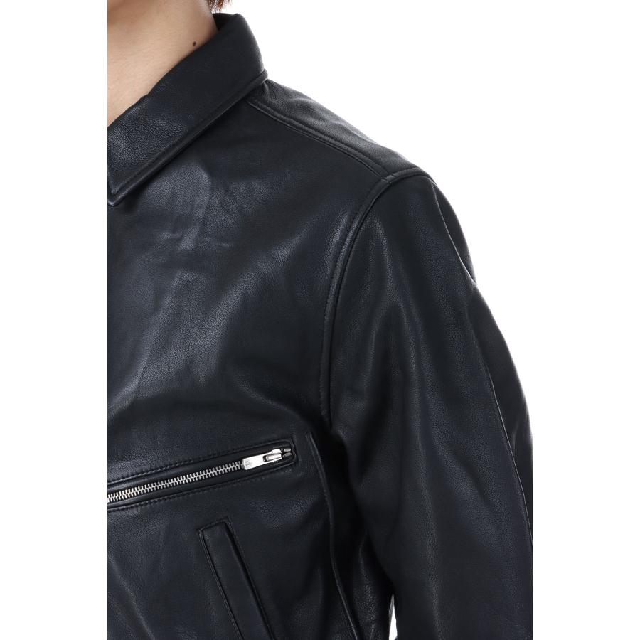 AERO LEATHER JACKET - BLACK (NM-0026-BL) NO MAINTENANCE(ノー メンテナンス) |  | 04