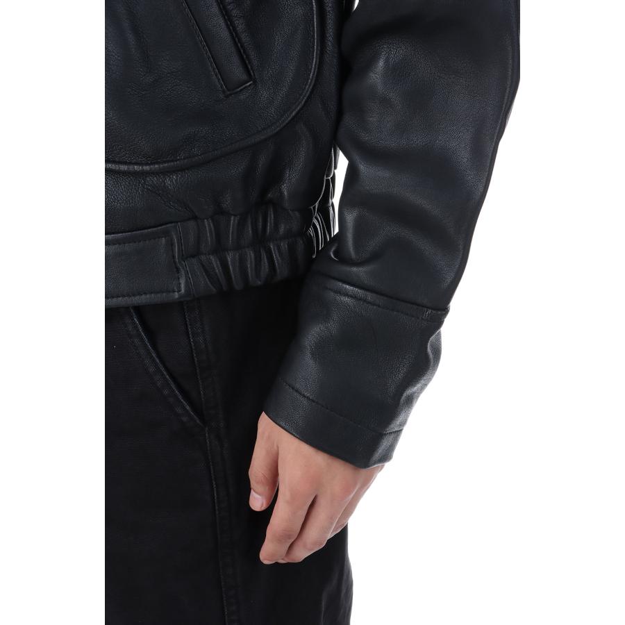 AERO LEATHER JACKET - BLACK (NM-0026-BL) NO MAINTENANCE(ノー メンテナンス) |  | 05