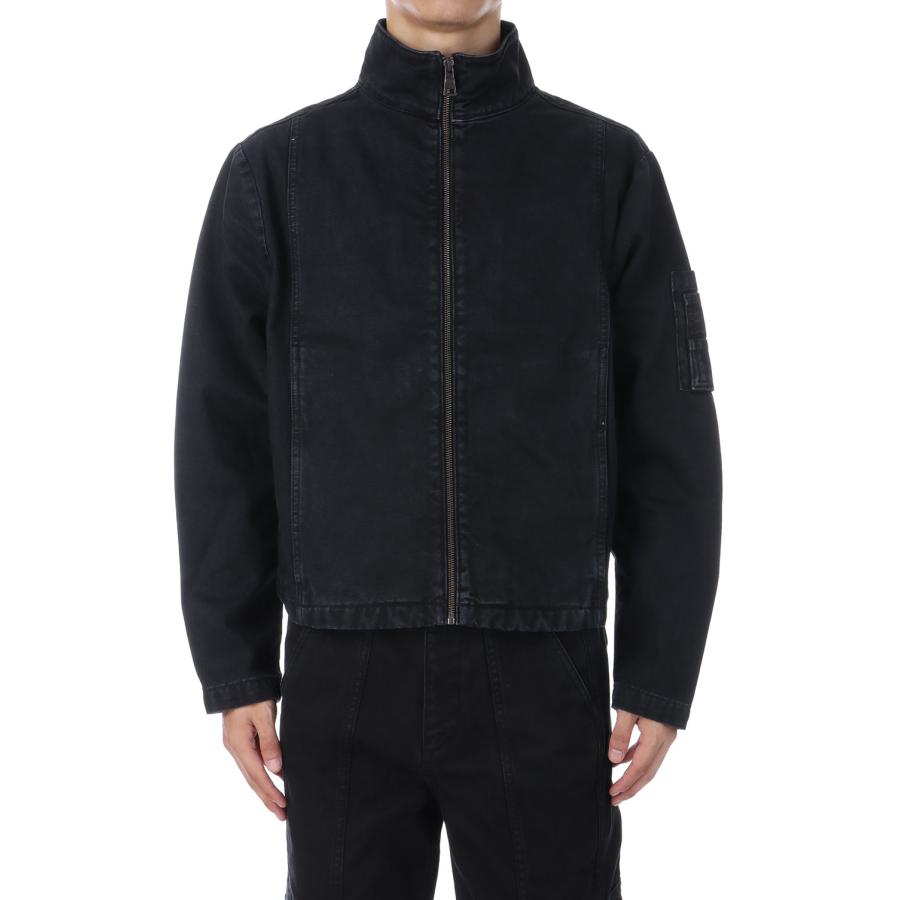 HIGH COLLAR CANVAS JACKET - BLACK (NM-0099-BL) NO MAINTENANCE(ノー メンテナンス) |  | 01