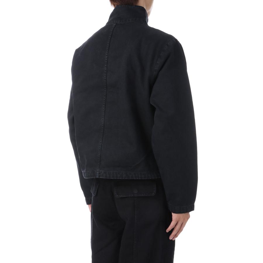HIGH COLLAR CANVAS JACKET - BLACK (NM-0099-BL) NO MAINTENANCE(ノー メンテナンス) |  | 03