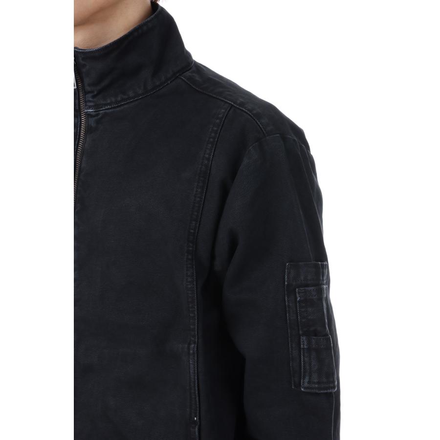 HIGH COLLAR CANVAS JACKET - BLACK (NM-0099-BL) NO MAINTENANCE(ノー メンテナンス) |  | 04
